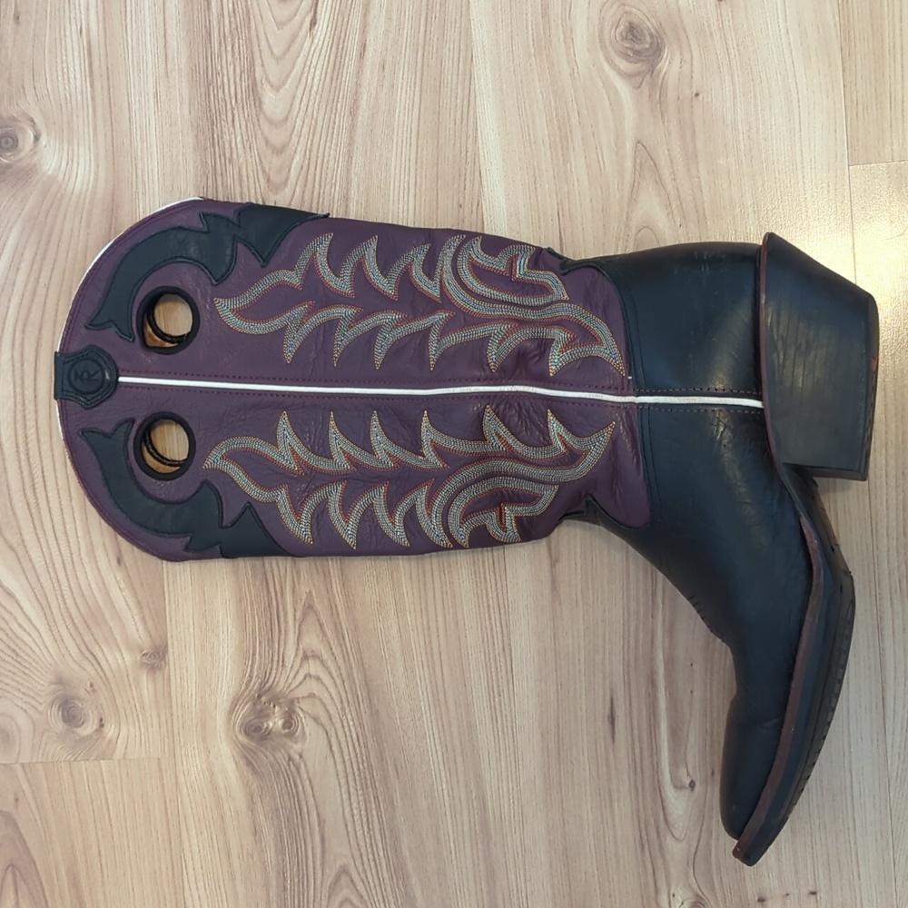 Vintage Tony Lama Square Toe Boots - Picture 8 of 15
